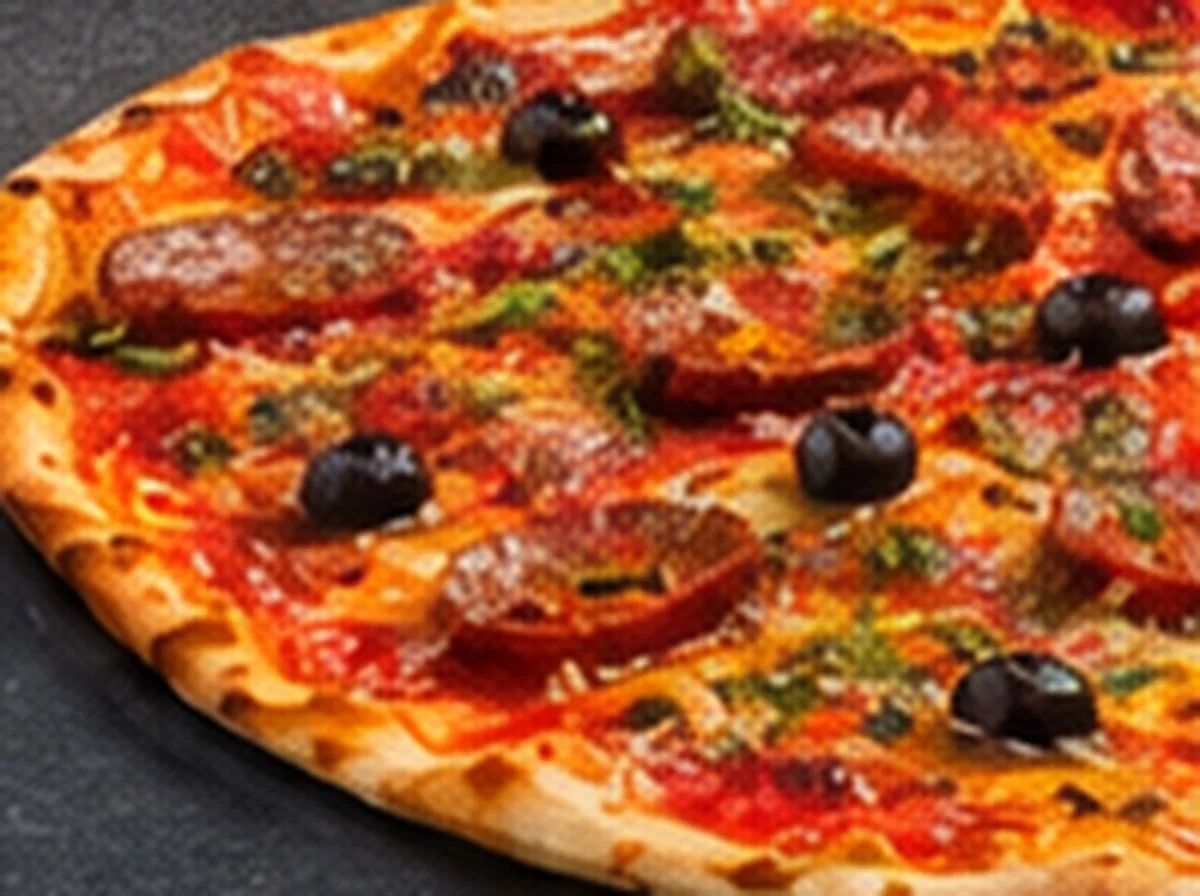 Pizza Merguez